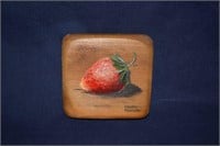 Strawberry Painting by Mary Porter