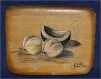 Hickory Nuts Painting by Mary Porter