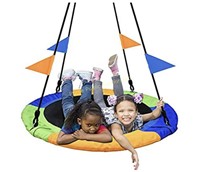 PACEARTH $78 Retail 40 Inch Saucer Tree Swing