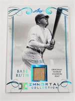 2017 Leaf Immortal Collection Relic Babe Ruth /50