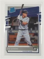 2020 Donruss Optic Rated Rookie Yu Chang #93