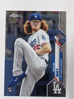 2020 Topps Chrome Rookie  Dustin May #176