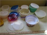 TUPPERWARE & STORAGE CONTAINERS