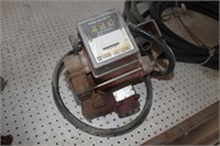 Tuthill Electric Gas Pump with Hose and Nozzle