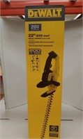 DeWalt 20v 22" hedge trimmer tool only