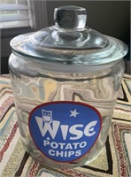 Wise Glass Store Jar