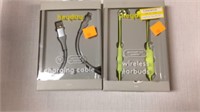 heyday earbuds and charging cable