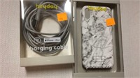 heyday iPhone case and charging cable