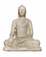Large Terra-cotta Seated Buddha