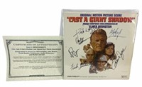 "Cast A Giant Shadow" Cast Signed Movie Soundtrack