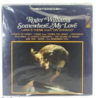 Roger Williams Signed Somewhere, My Love Album