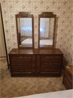 Vanity Dresser, 6 Drawers, 60 x 30.5 x