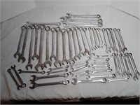 Combination Wrench Assortment, Large Lot