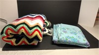 Knitted blanket and other blankets