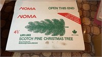 Noma Life Like Scotch Pine Christmas Tree. 4.5