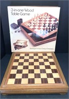 Wood Table Games
