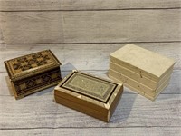 Wooden Boxes 3-Piece