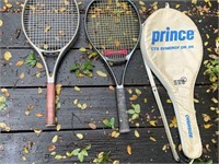 Wilson & Prince Tennis Rackets