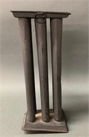 Primitive 6 Place Candle Stick Mold