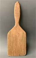 Primitive Pine Grooved Paddle 12"