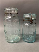 2 Lighting Sealer Jars