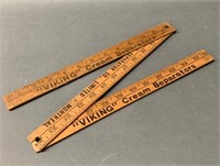 Viking Cream Separators Folding Ruler