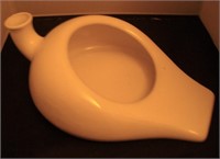 Antique Porcelain Glass Bed Pan Urinal