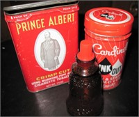 Old Metal Prince Albert & Ink Removal Kit Tins