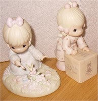 Two 1987 Precious Moments Figurines