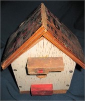 Handmade Rustic Bird house