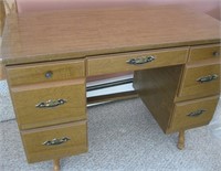 Solid Desk with Drawers