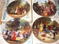 4 Berlin Germany Familie Collector Plates