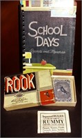 Retro School Days Album & Rook Card Game