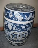Porcelain Japanese Garden Stool