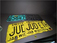 license plates jud eth, moms taxi