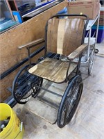 vintage wheel chair - foldable