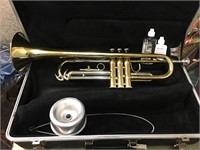 Nice Trumpet With Mother Pearl Inlay
