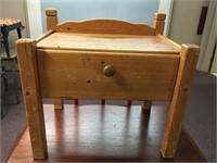 Small Wood Childrens Cabinet table
