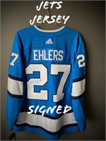 Signed Winnipeg Jets Jersey - Nikolaj Ehlers