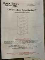 BETTER HOMES & GARDENS LANA MODERN CUBE BOOKCASE