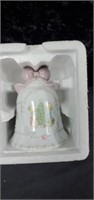 Previous moments porcelain Christmas bell