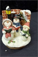 Home interior Snowman candle topper