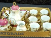 Adorable porcelain tea set