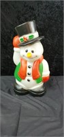 Frosty the snowman plastic decoration approx 20