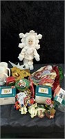 A snowflake elf and other Christmas items