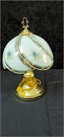 Beautiful glass globe lamp