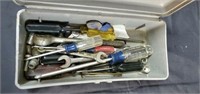 Group of screwdrivers and misc
