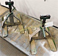 Two Greenlee 687 Reel Stands