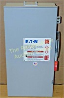 Eaton 100A 600V Non-Fusible Type 3R Safety Switch