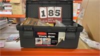 Tool Box with Assorted Manitowoc Parts